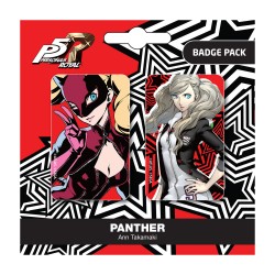 Persona 5 Royal Panther / Ann Takamaki Badge Pack.