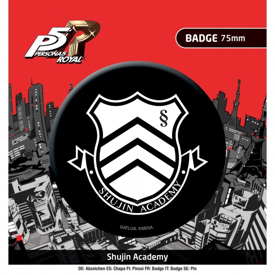 Persona 5 Royal Button Badge Shujin Academy