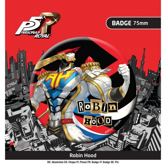 Persona 5 Royal Button Badge Robin Hood