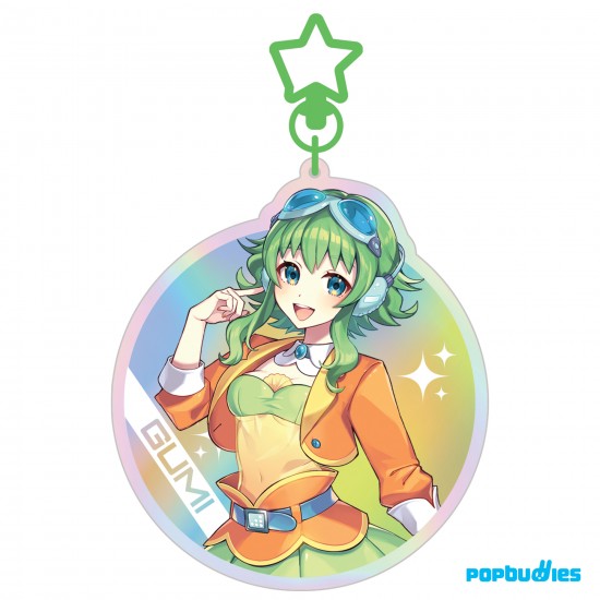 Gumi from Megpoid: Gumi SV1 Holographic Keyring Wholesale