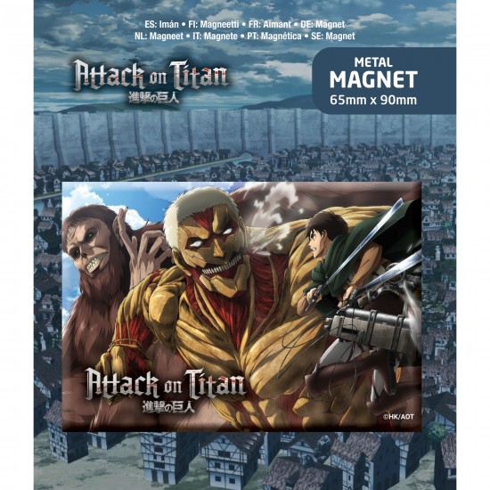 Attack on Titan: Eren Attack Magnet