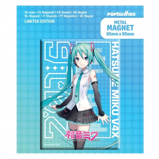 Hatsune Miku V4x Metal Magnet Wholesale