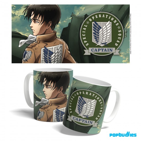 Attack on Titan: Levi Squad Captain Mug Wholesale