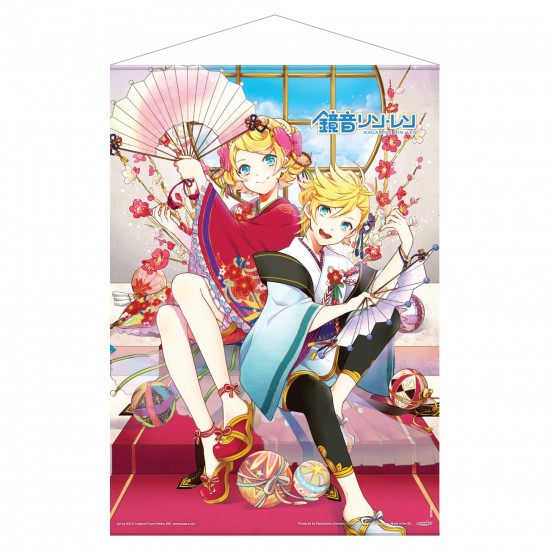 Hatsune Miku: Len & Rin Fabric Wall Scroll