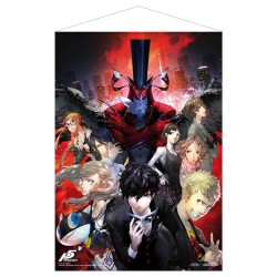 Persona 5: Cover Artwork Fabric Wall Scroll